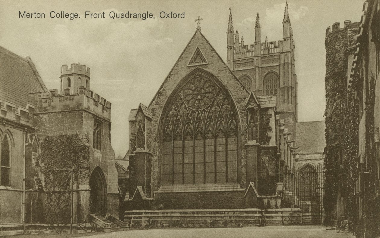Merton College, Oxford da Unbekannter Künstler