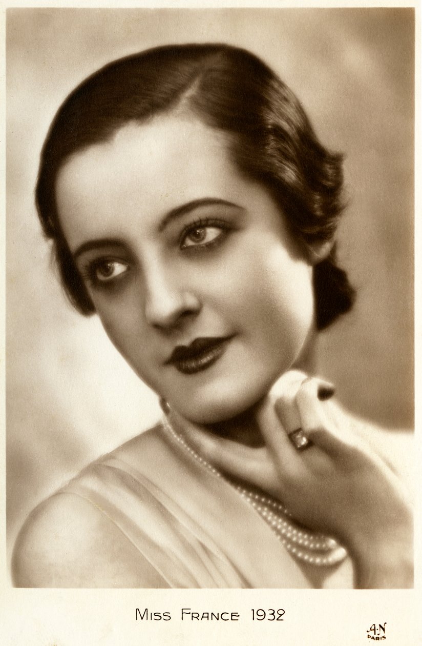 Miss Francia 1932 da Unbekannt