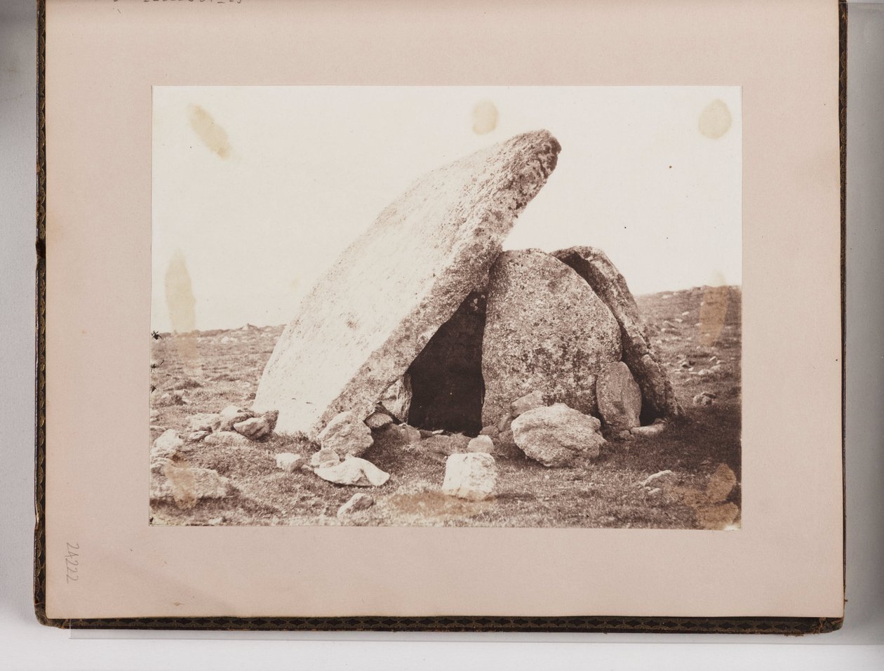 Monumento neolitico, Galles, c 1860 da Unbekannt