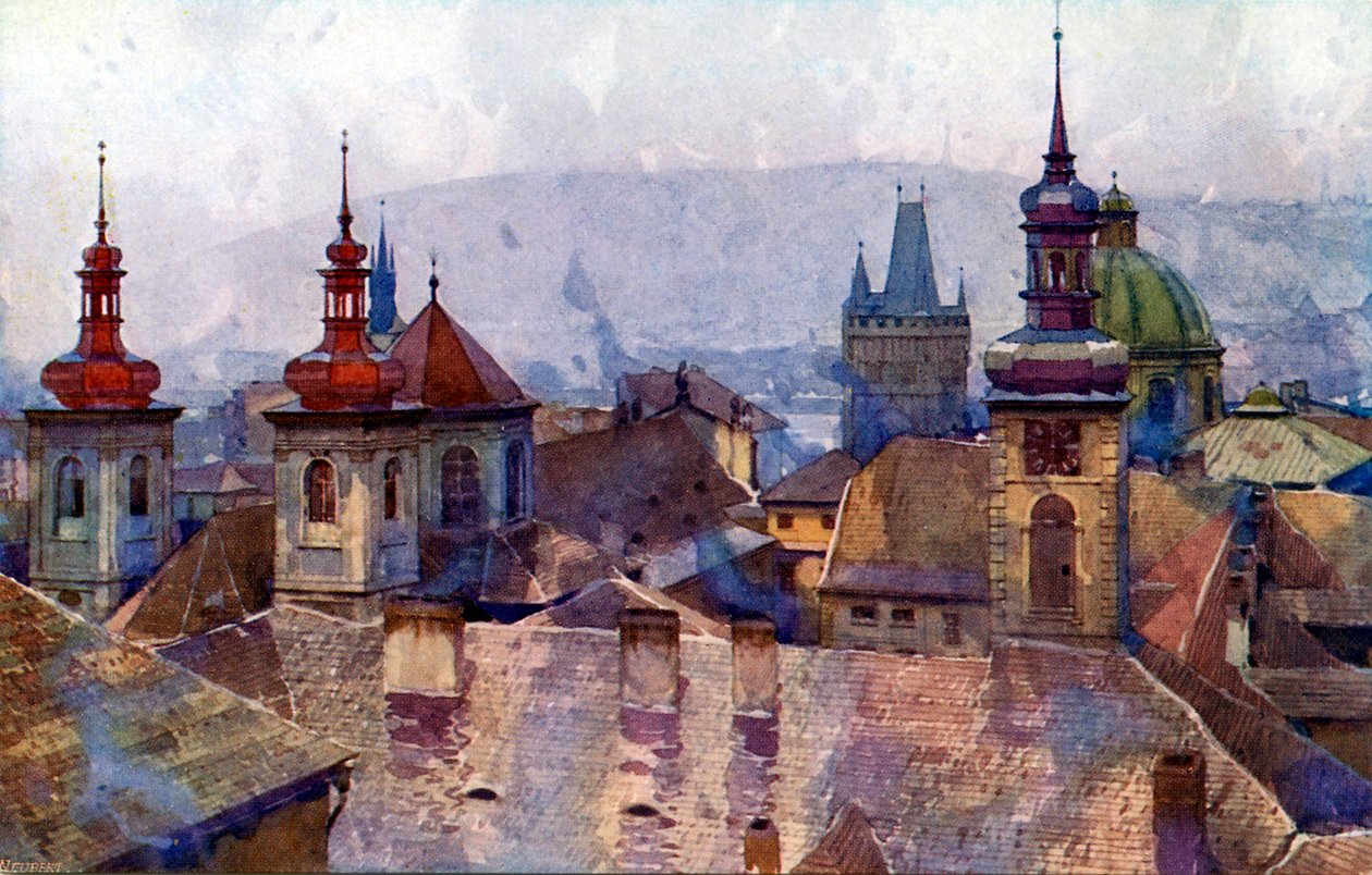 Città Vecchia (Staré Mesto), Praga da Unbekannter Künstler