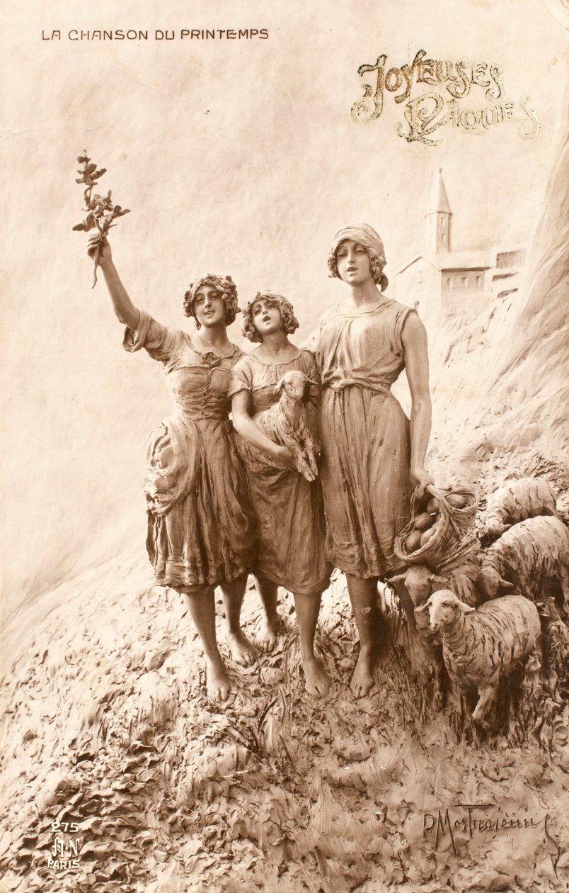 Canzone di primavera, Bergere, Pecore da William M. Timlin