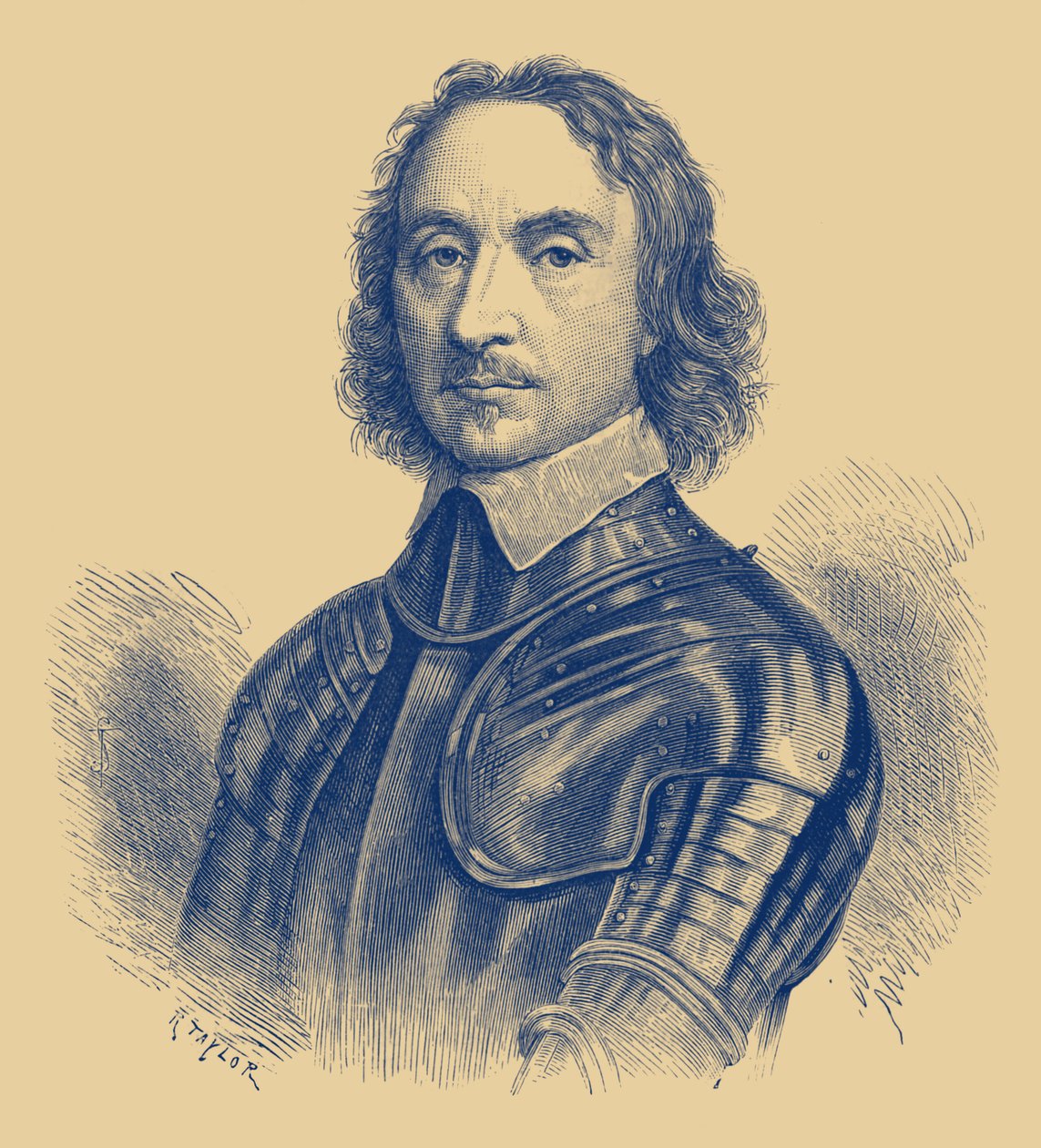 Oliver Cromwell da Unbekannter Künstler
