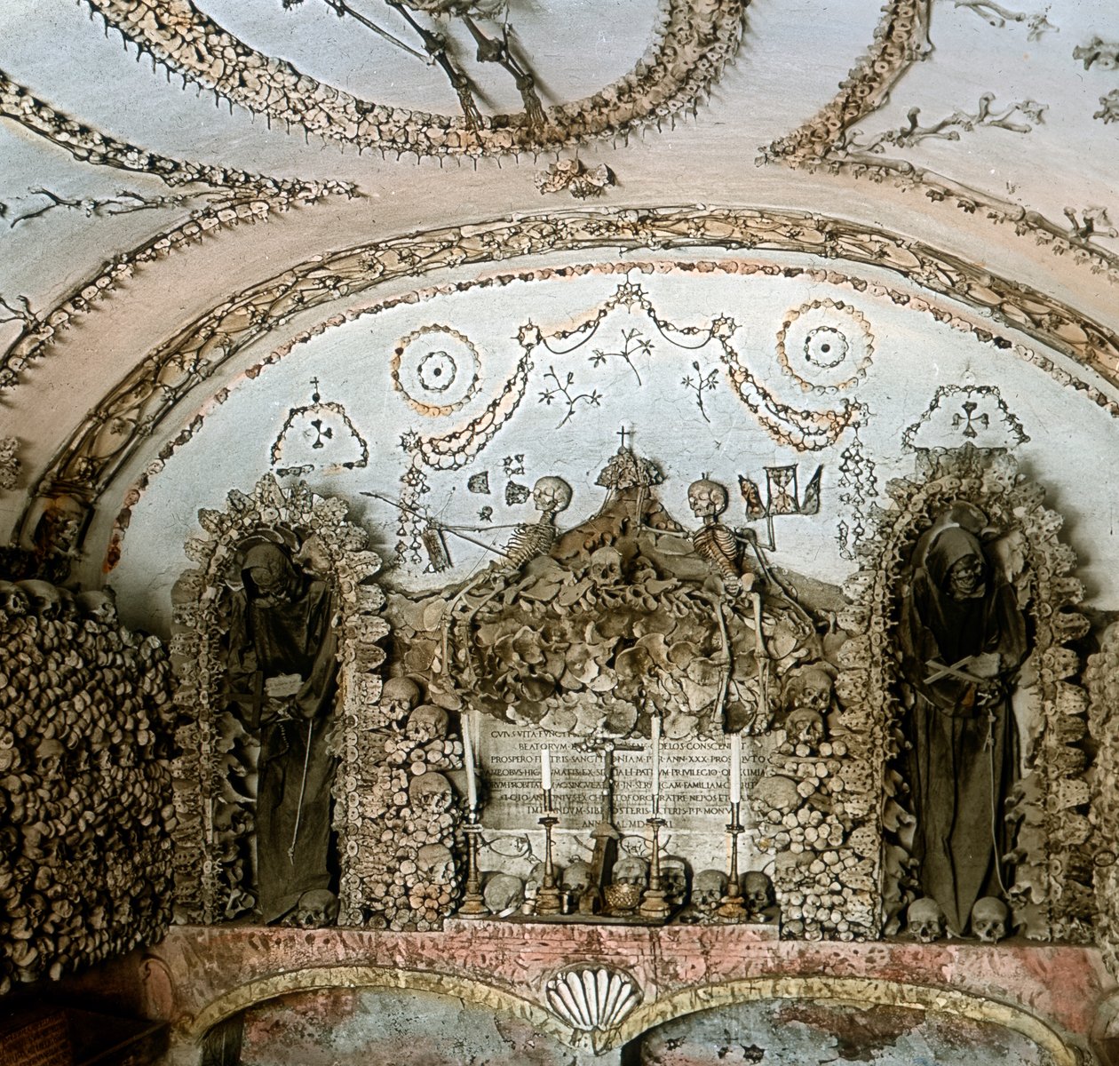 Ossario della chiesa dei Cappuccini da Unbekannter Künstler