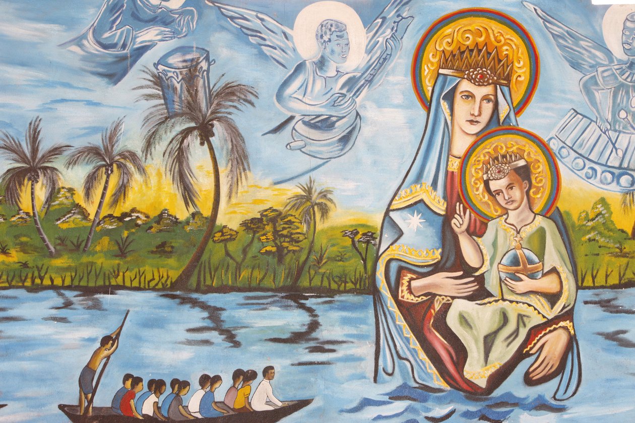 Affresco di Nostra Signora del Togo da Unbekannt
