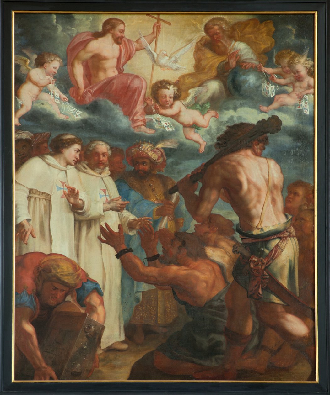 Chiesa parrocchiale (Onze-Lieve-Vrouw Hemelvaartkerk). Interno da Unbekannter Künstler