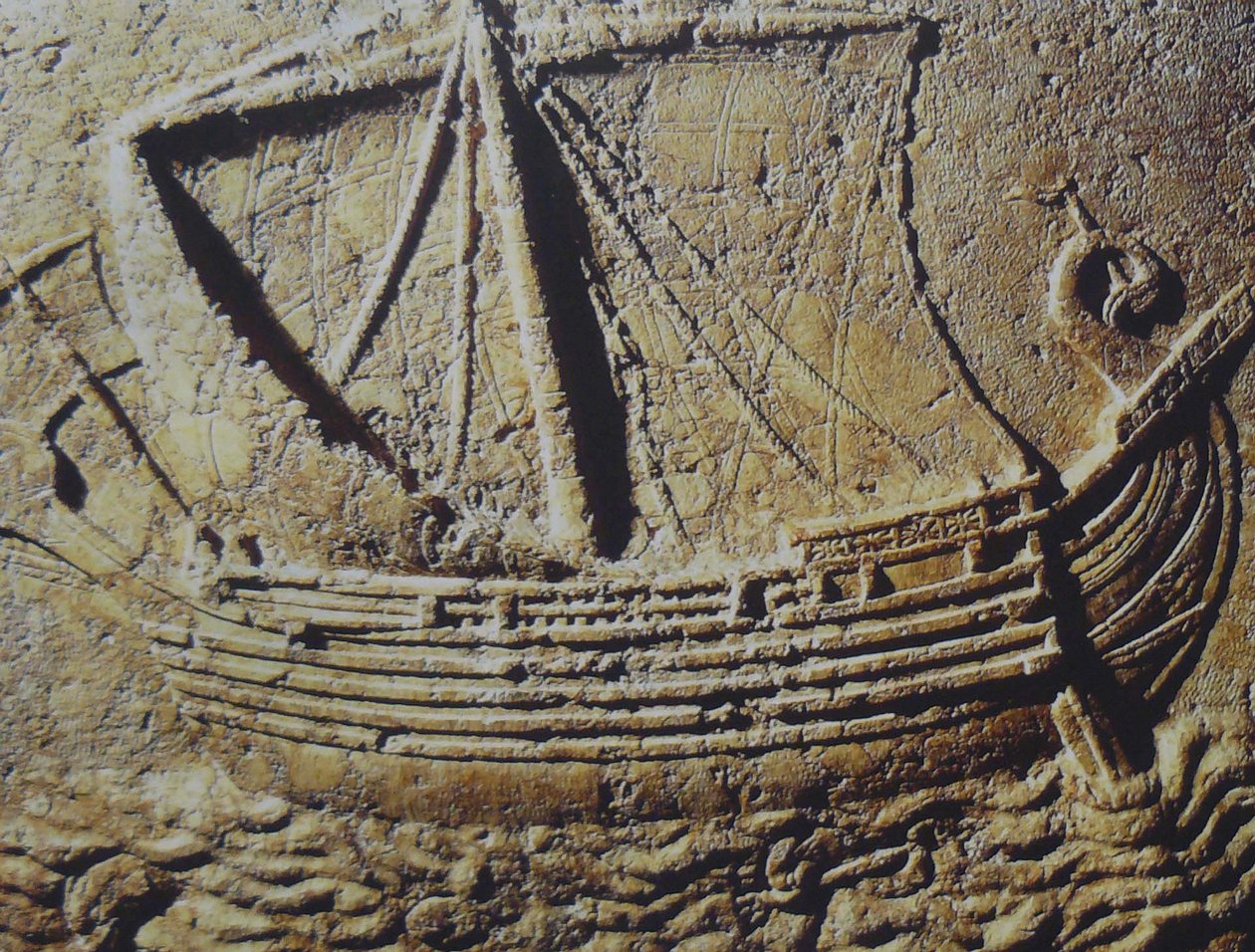 Nave mercantile fenicia, c.1° secolo d.C. da Unbekannt
