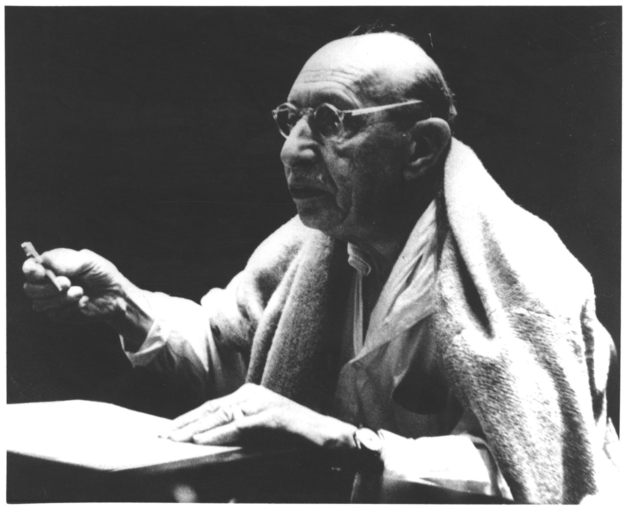 Ritratto di Igor Stravinsky (foto) da Unbekannt