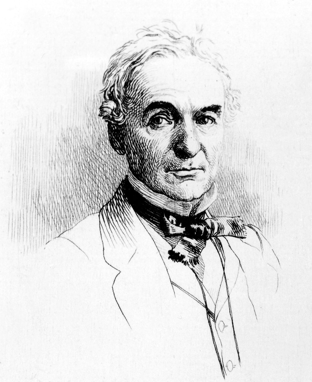 Prosper Merimee (1803-1870) scrittore francese da Unbekannter Künstler