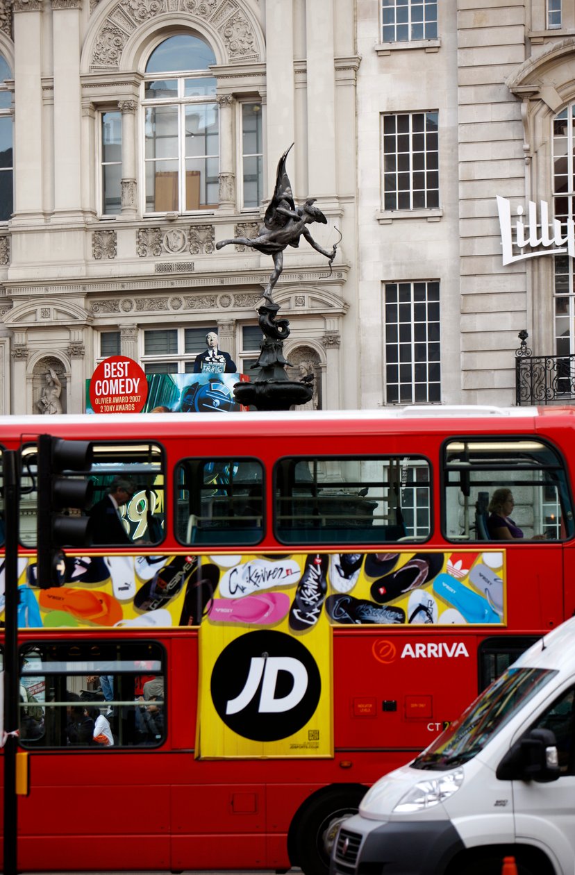 Autobus rosso di Londra, Piccadilly da Unbekannt