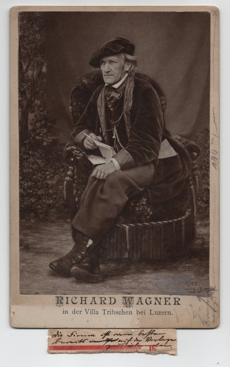 Richard Wagner (1813-1883) da Unbekannter Künstler