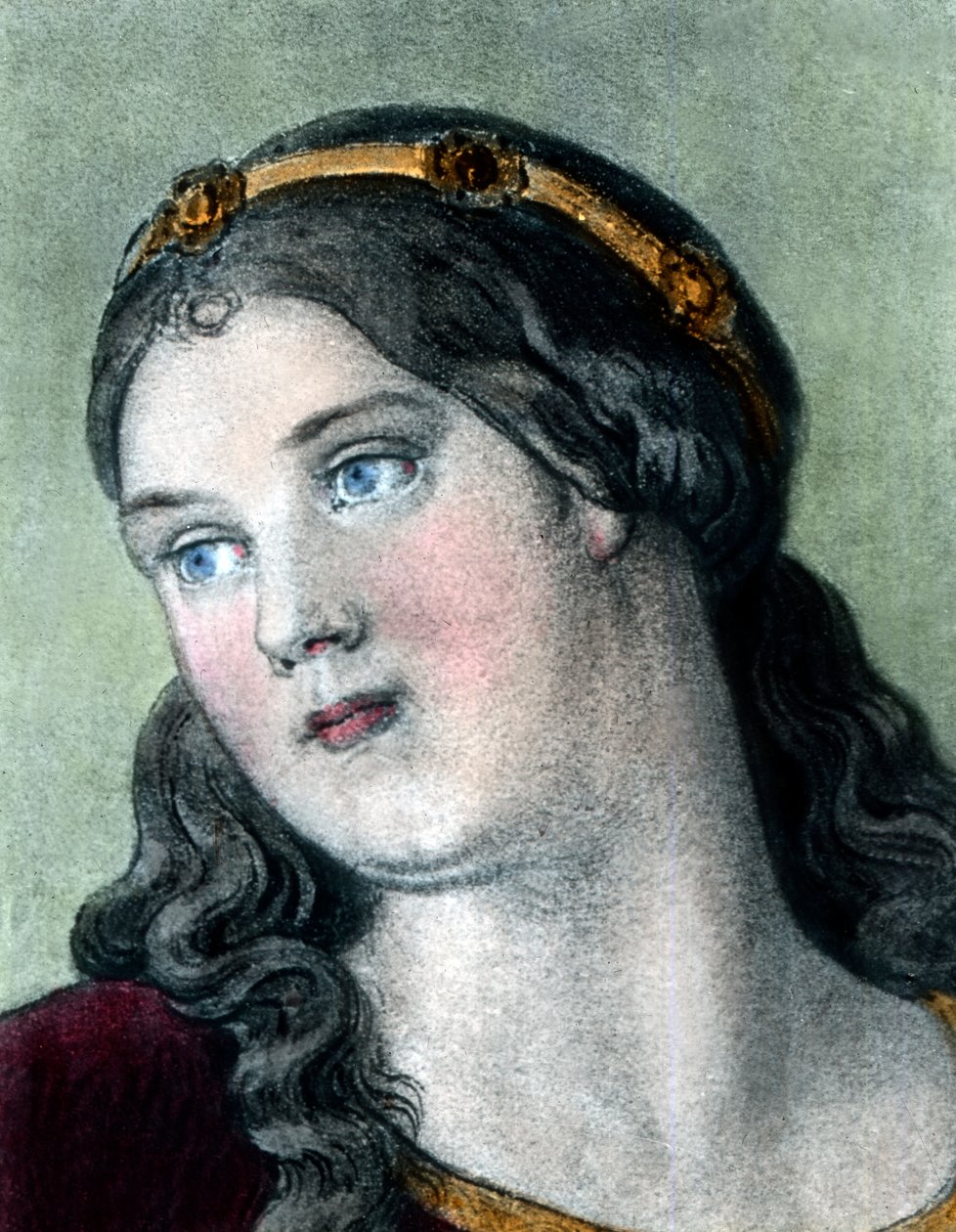 Santa Elisabetta da adolescente da Unbekannter Künstler