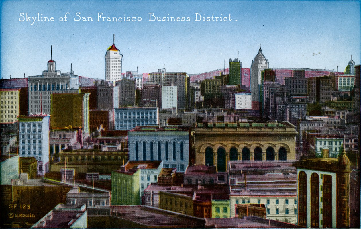 San Francisco: Distretto degli affari da Unbekannter Künstler