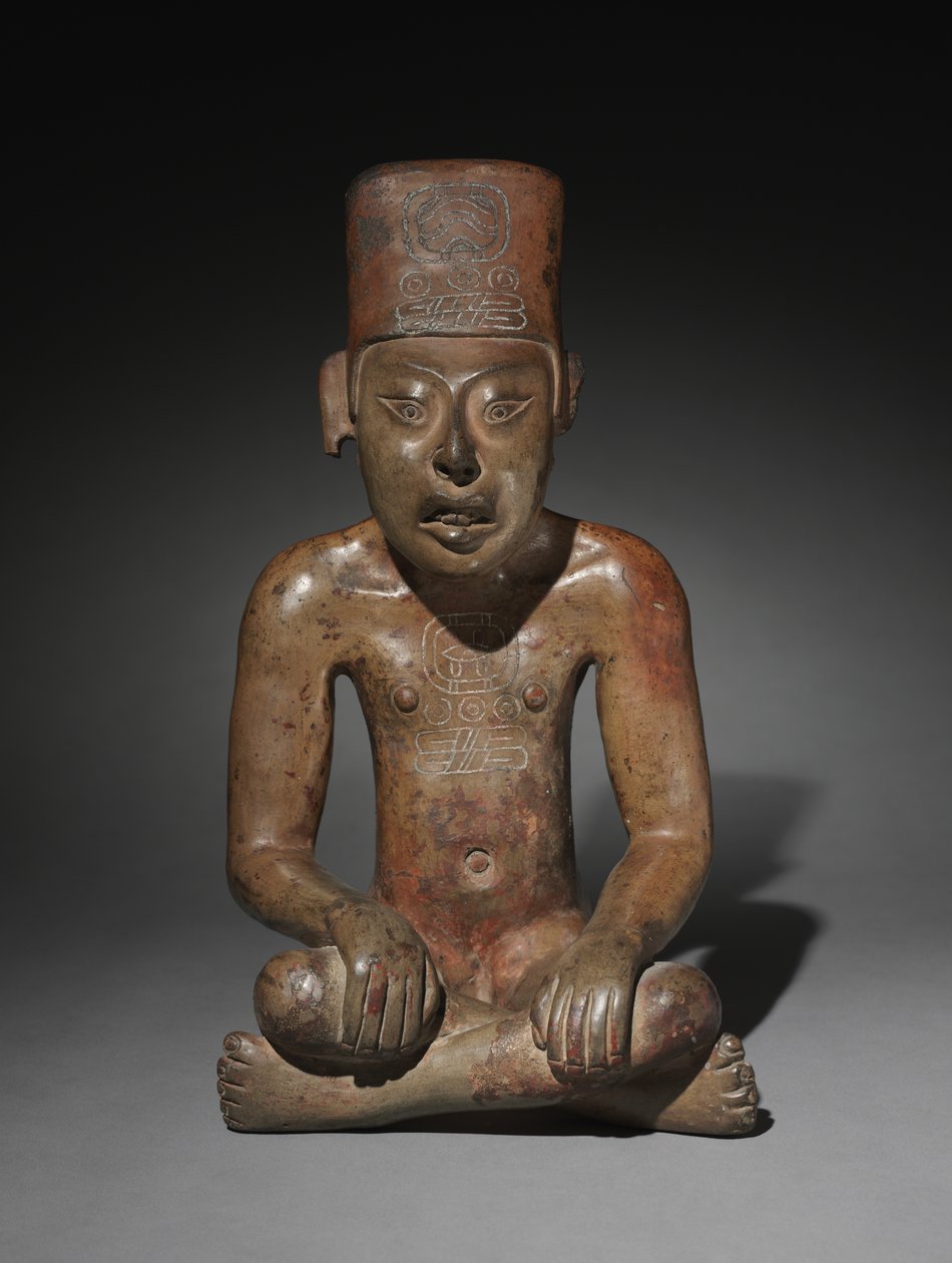 Figura seduta, Oaxaca, 300 a.C.-700 d.C. da Unbekannt
