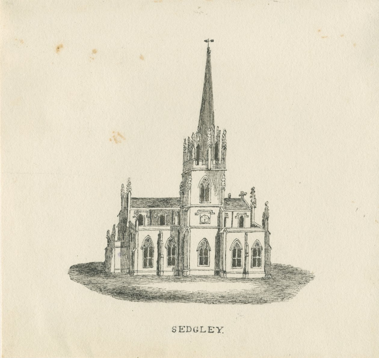 Chiesa di Sedgley da Unbekannt