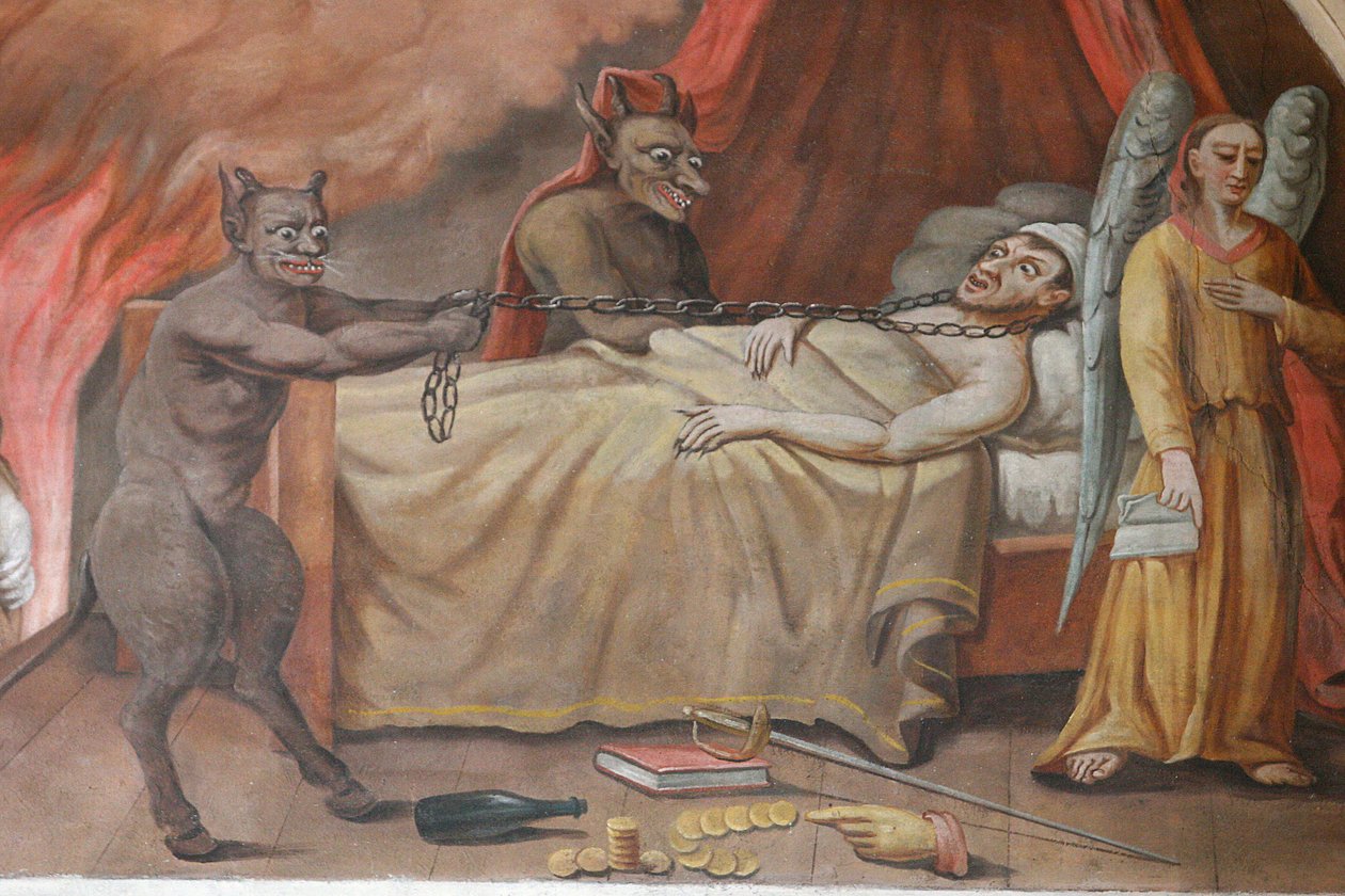 Morte del peccatore da Unbekannt