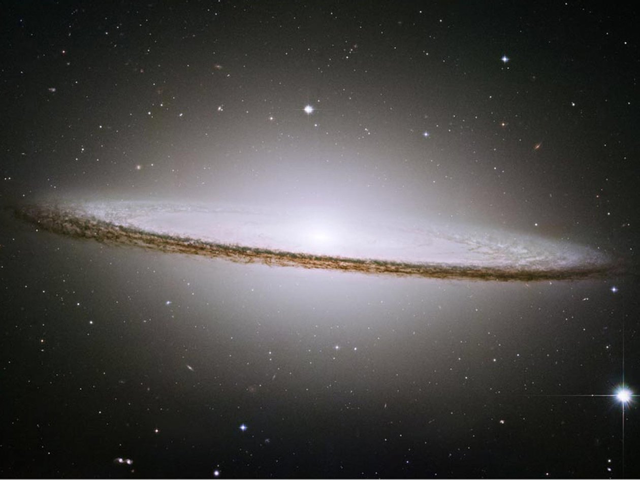 Galassia Sombrero, c 2005 da Unbekannt