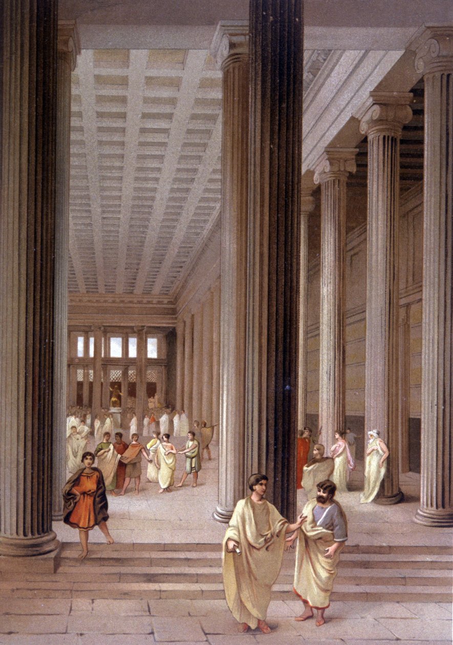 Tempio a Pompei da Unbekannter Künstler
