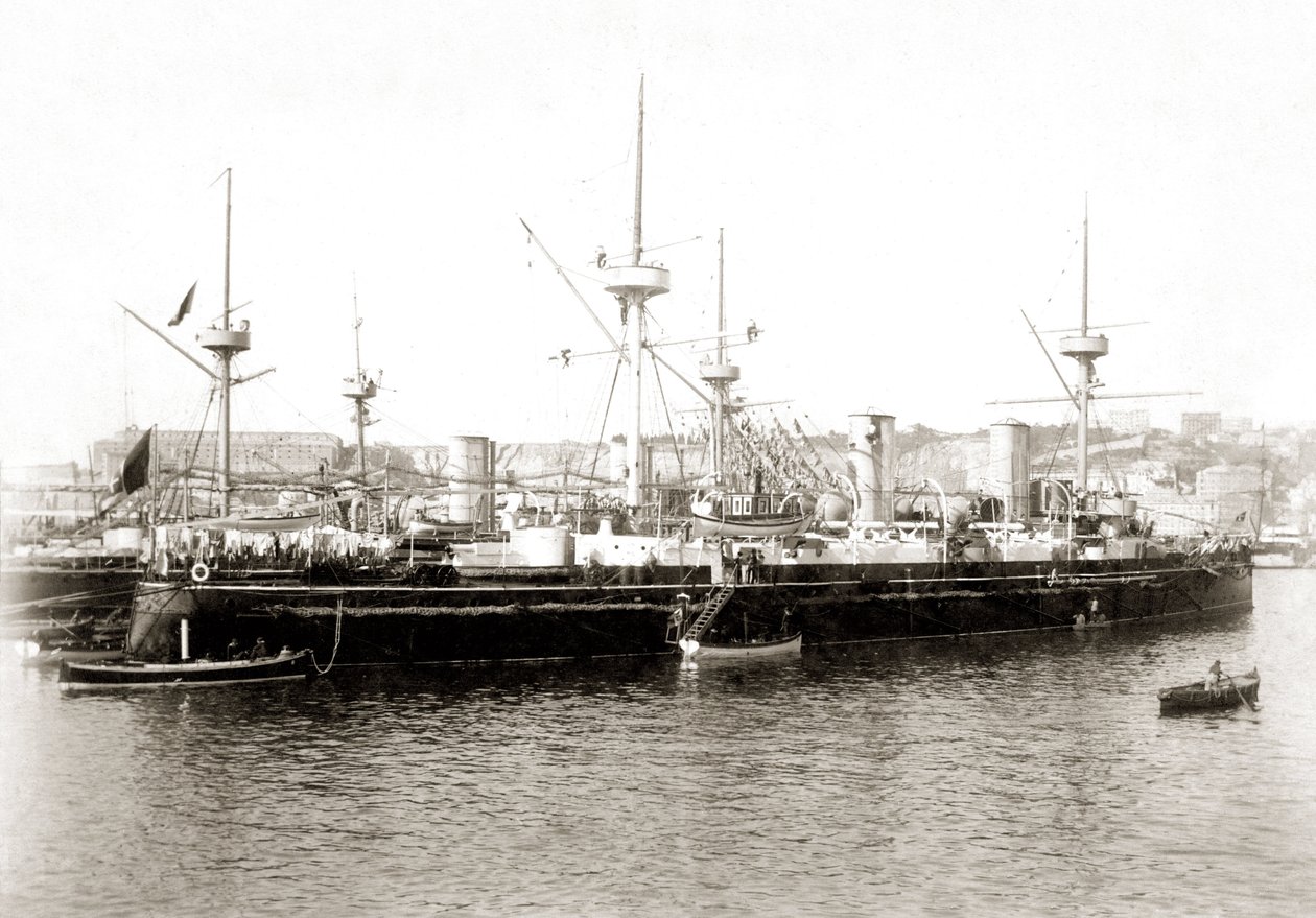 Il siluro italiano "Etna" circa 1885 da Unbekannter Künstler