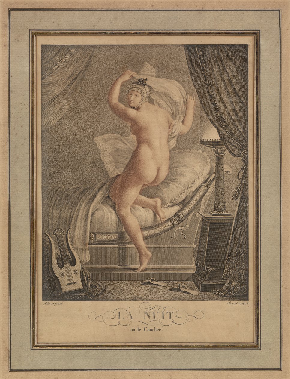 La Notte, Parigi, c.1815 da Unbekannter Künstler