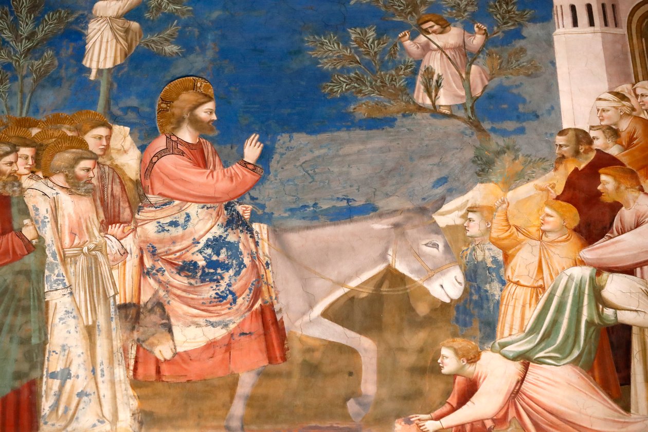 La Cappella degli Scrovegni. Affresco di Giotto da Unbekannter Künstler