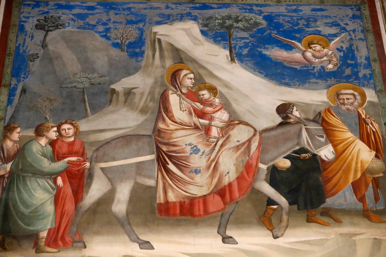 La Cappella degli Scrovegni. Affresco di Giotto da Unbekannter Künstler