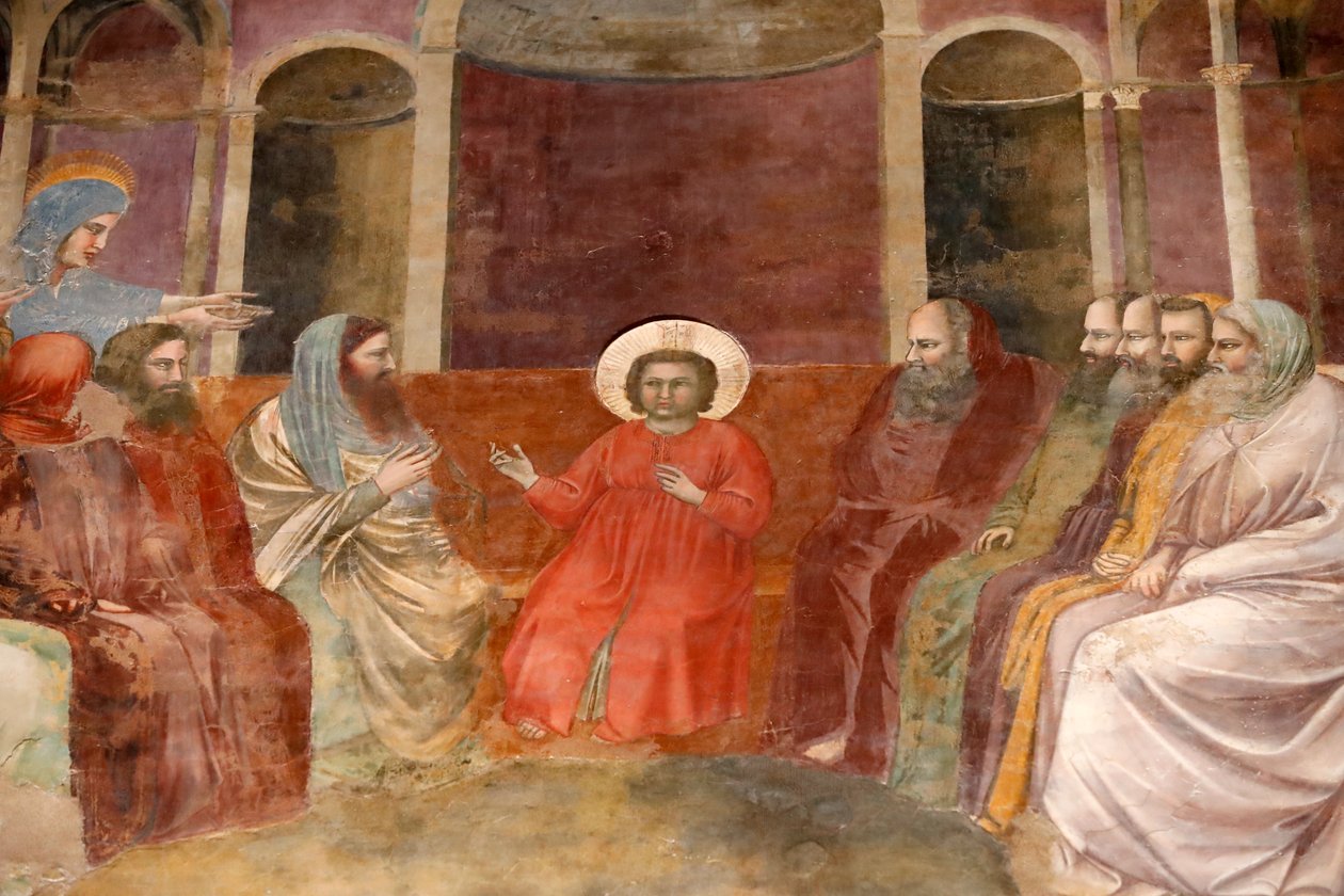La Cappella degli Scrovegni. Affresco di Giotto da Unbekannter Künstler