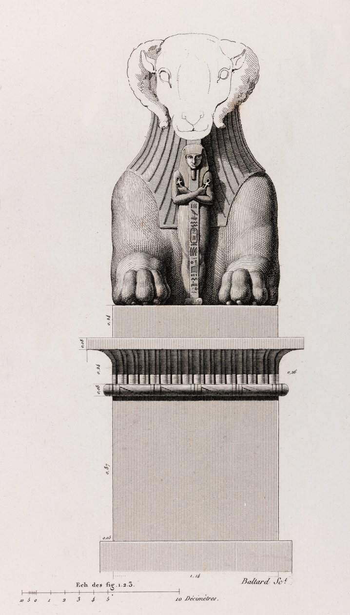 Tebe: Karnak (dettaglio) da Unbekannt