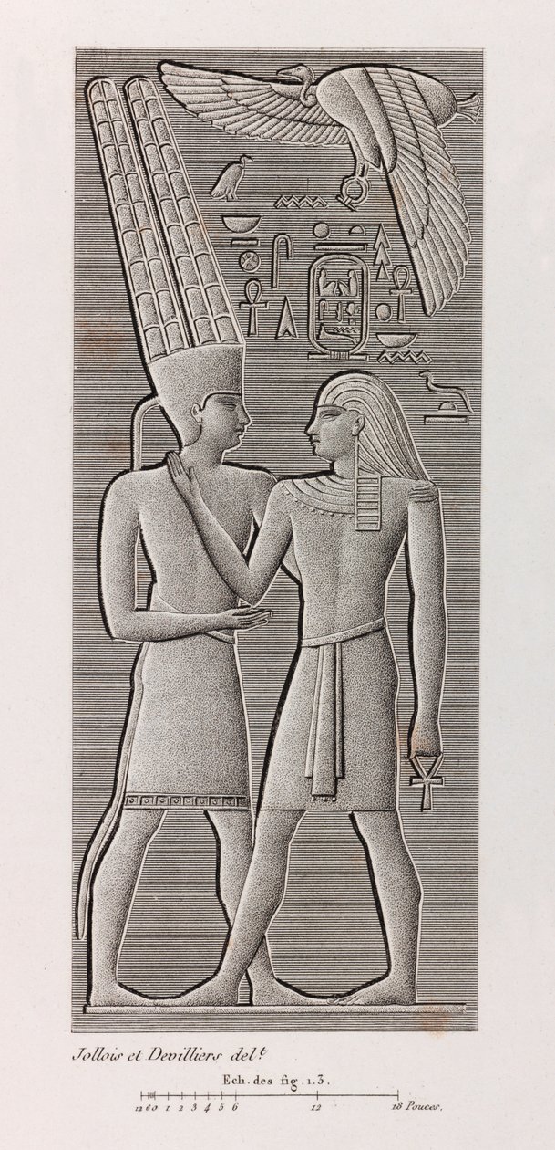 Tebe, Karnak, primo piano da Unbekannt