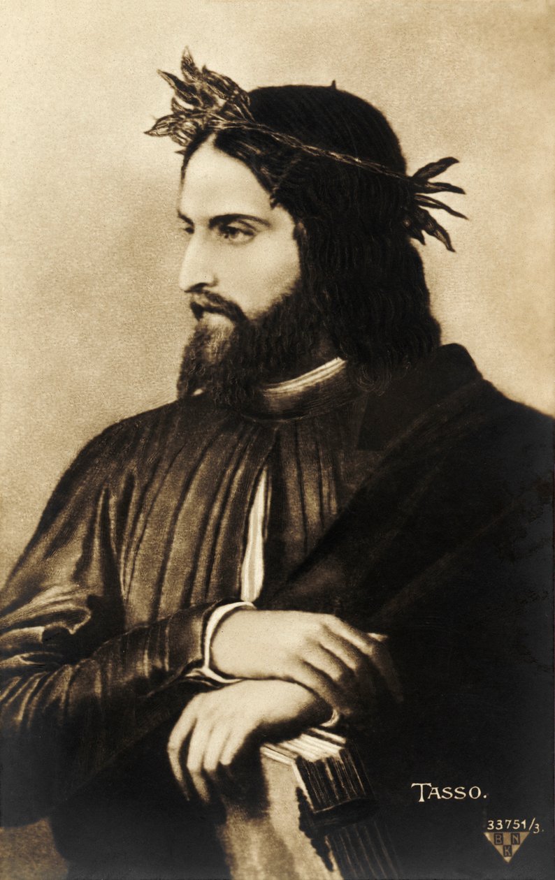 Ritratto di Torquato Tasso da Unbekannter Künstler