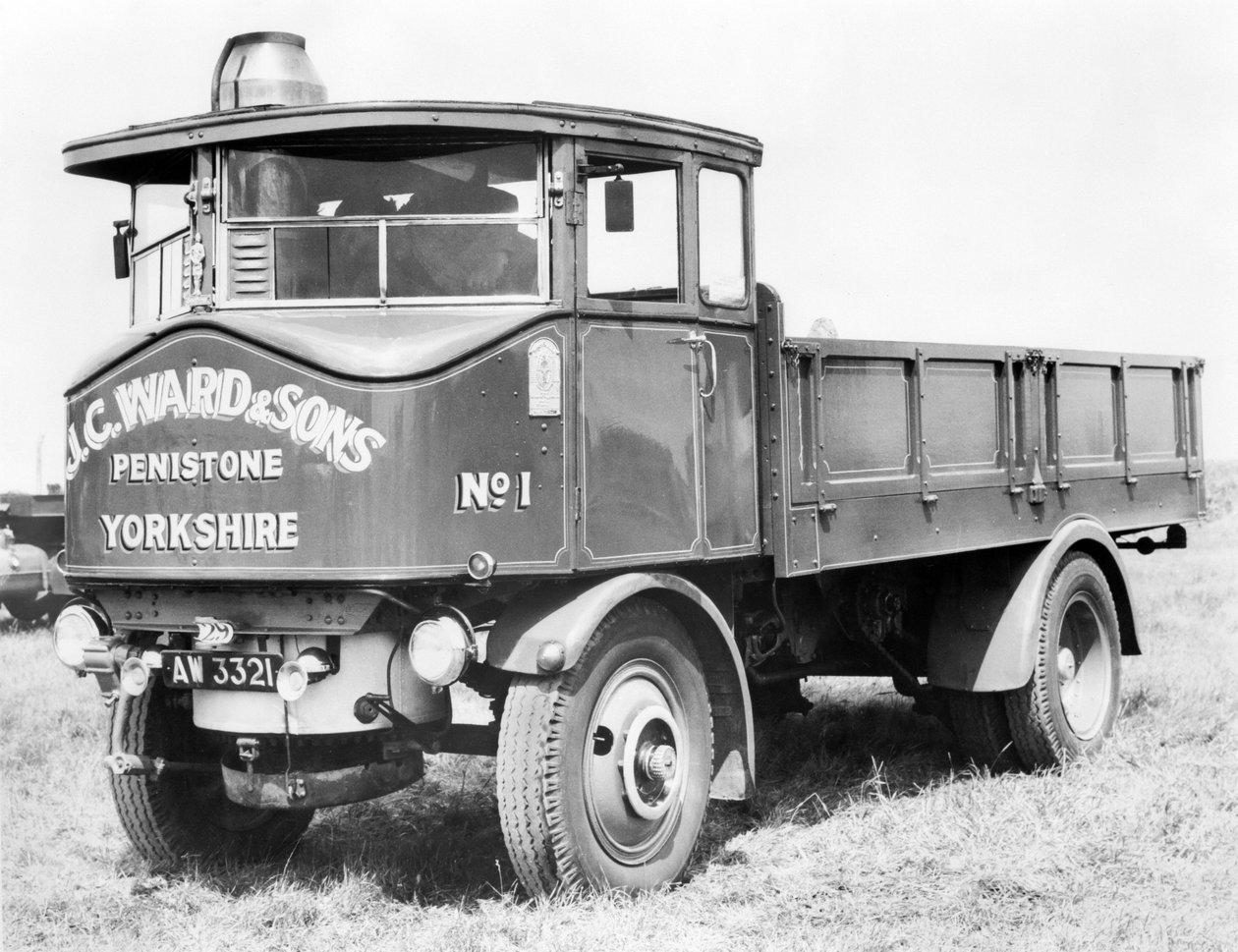 Regno Unito: Un carro a vapore. c1930 da Unbekannt