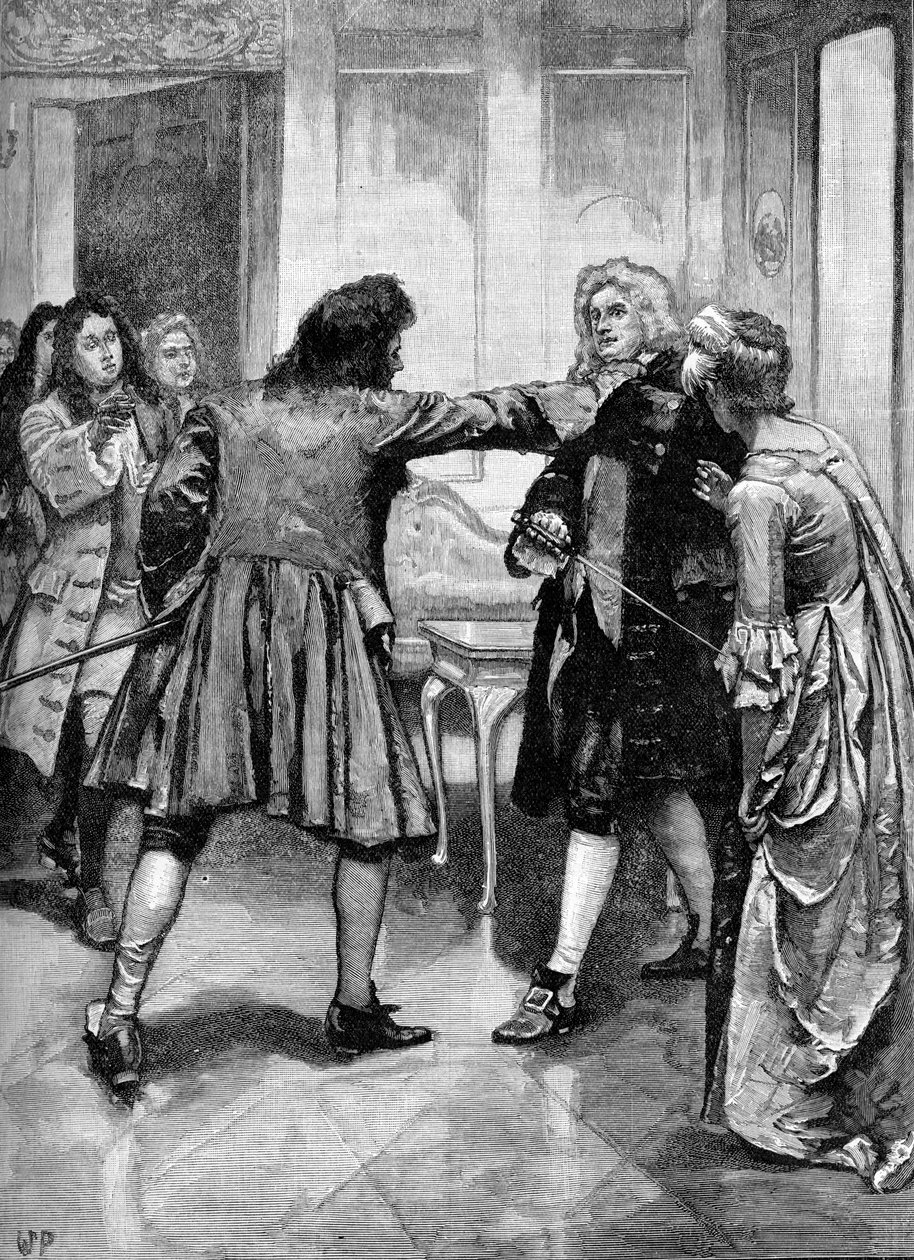 La lite di Walpole con Townshend da Unbekannter Künstler
