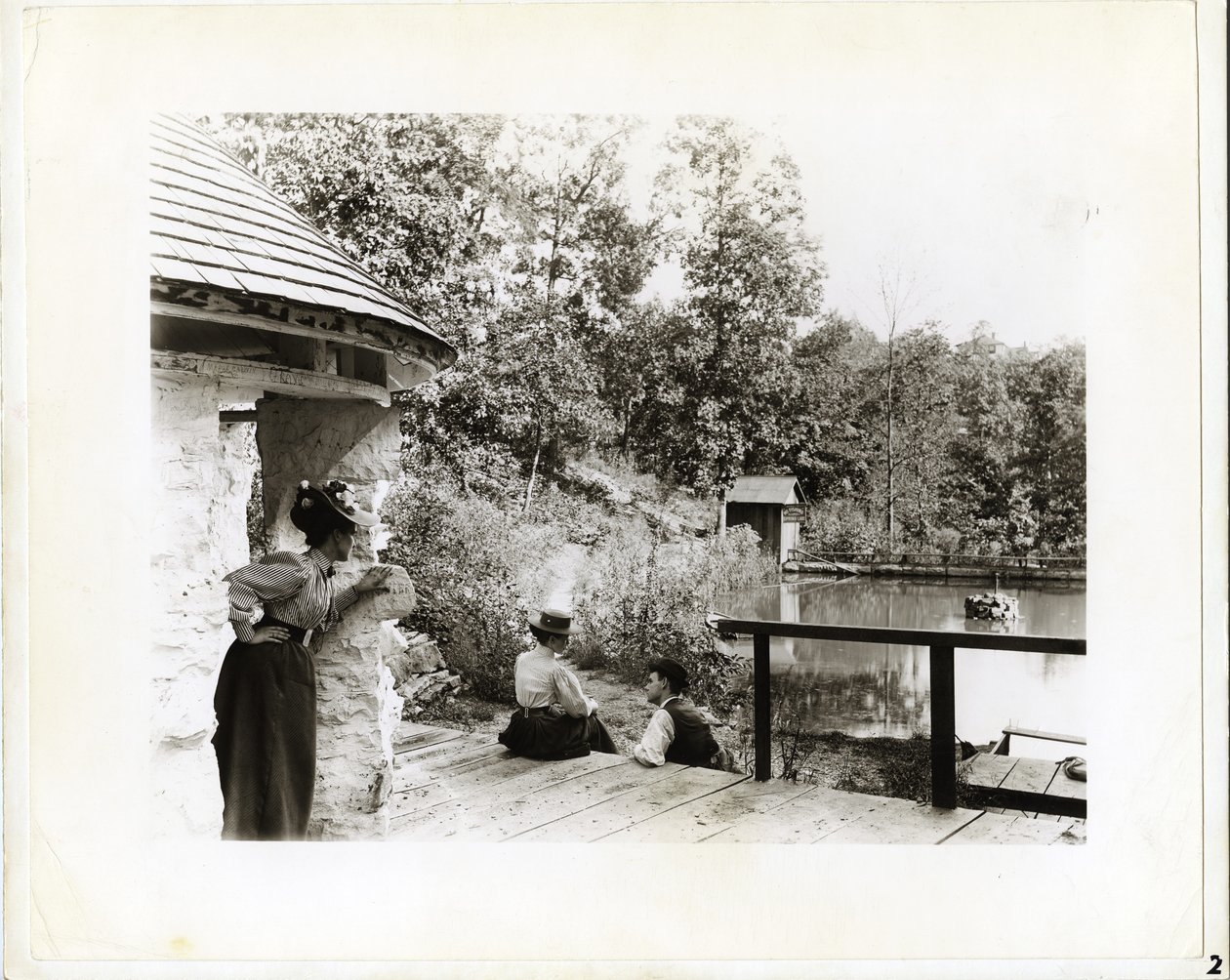 Gruppo al Spring Lake Park, a est di Fenton, Missouri da Unknown