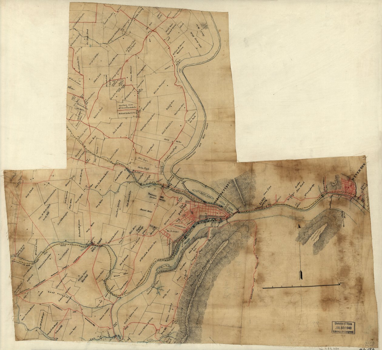 Vicino a Harpers Ferry da Unknown