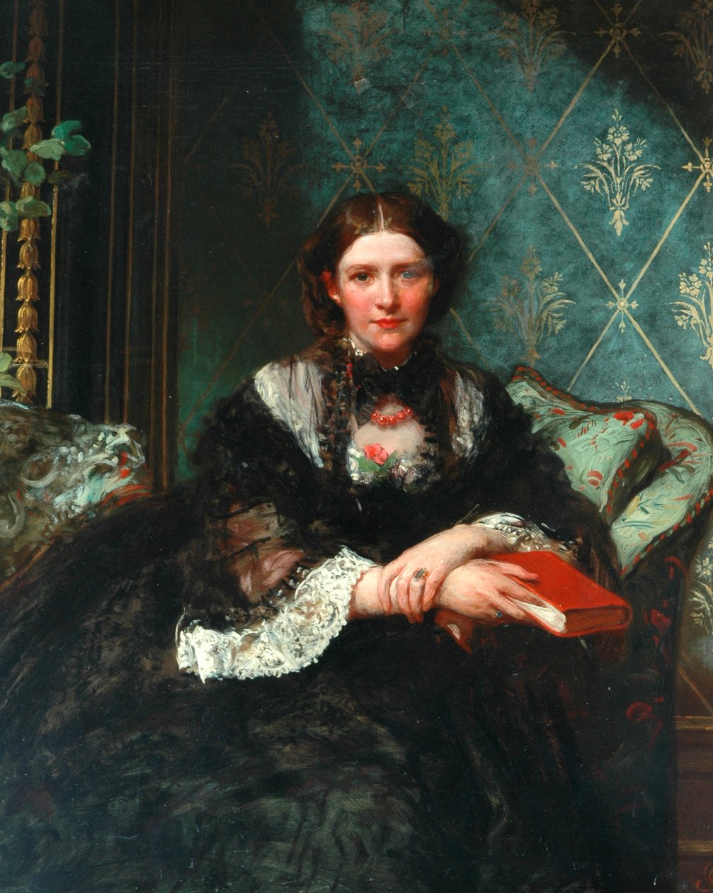 Ellen Fielden di Stansfield Hall da Unknown