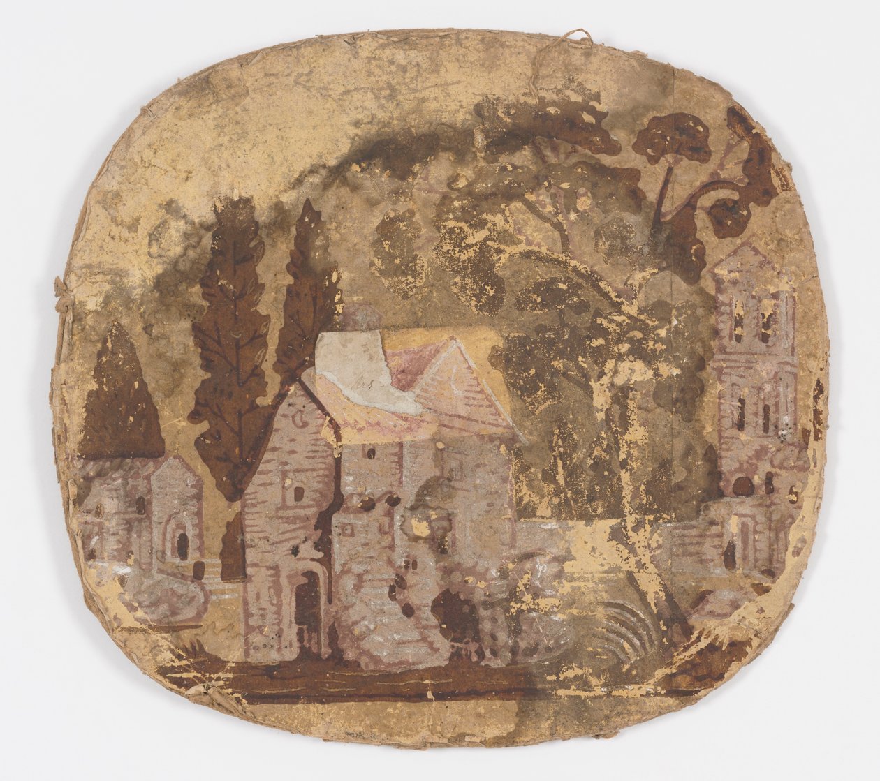 Coperchio della scatola, Castelli in Spagna, 1835 da Unknown
