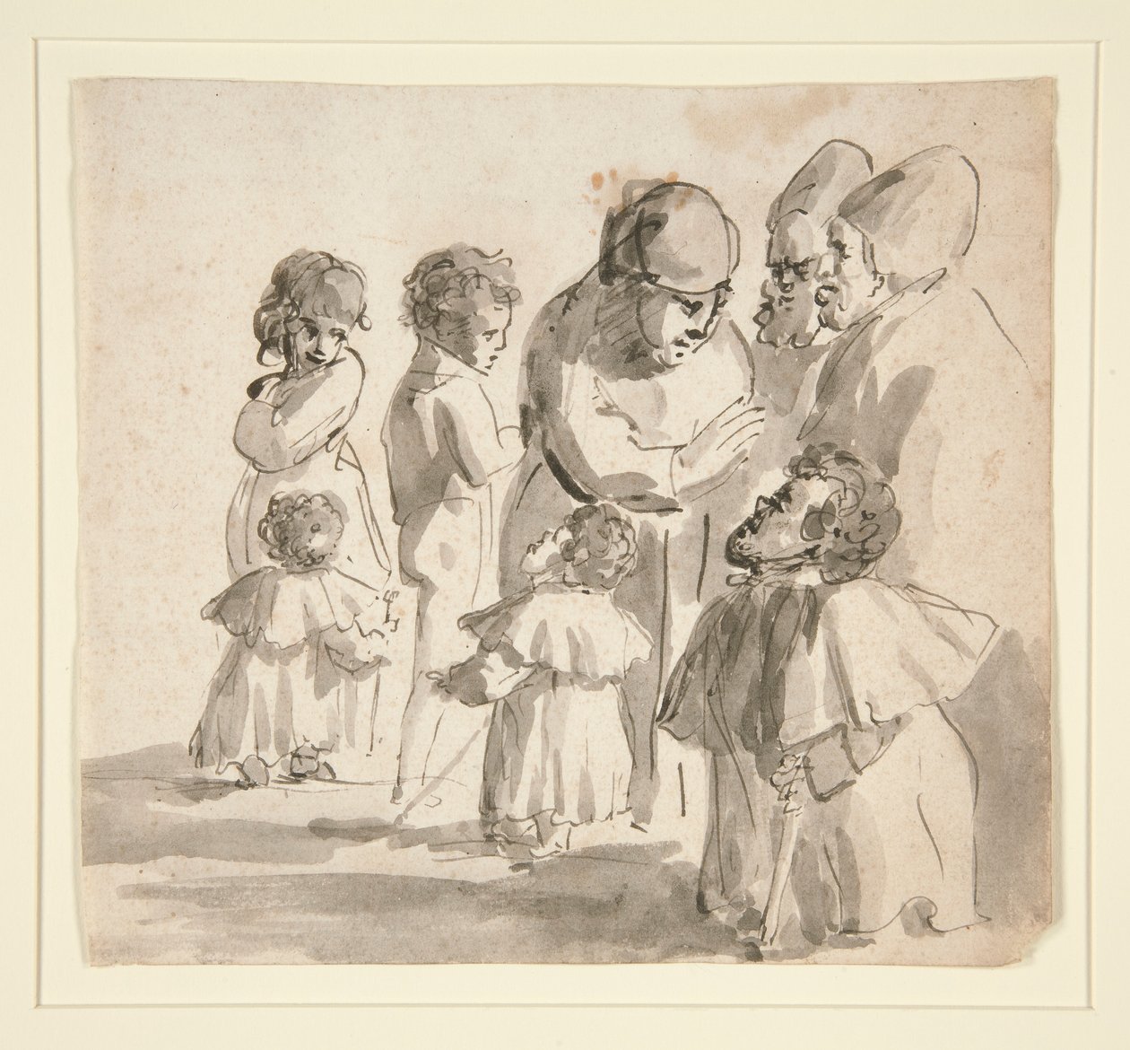 Caricatura con nani da Unknown