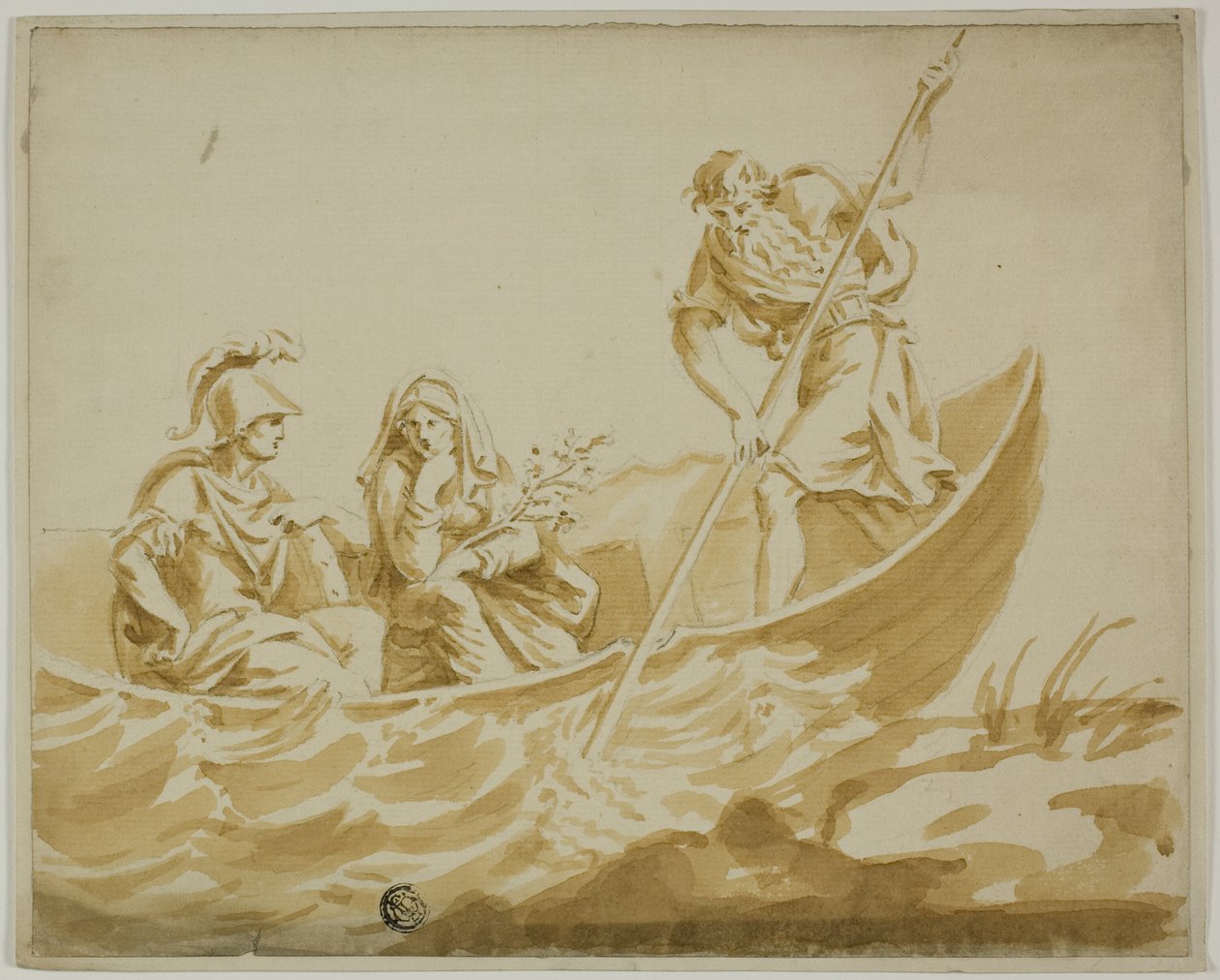 Caronte Traghetta Marte e Minerva da Unknown