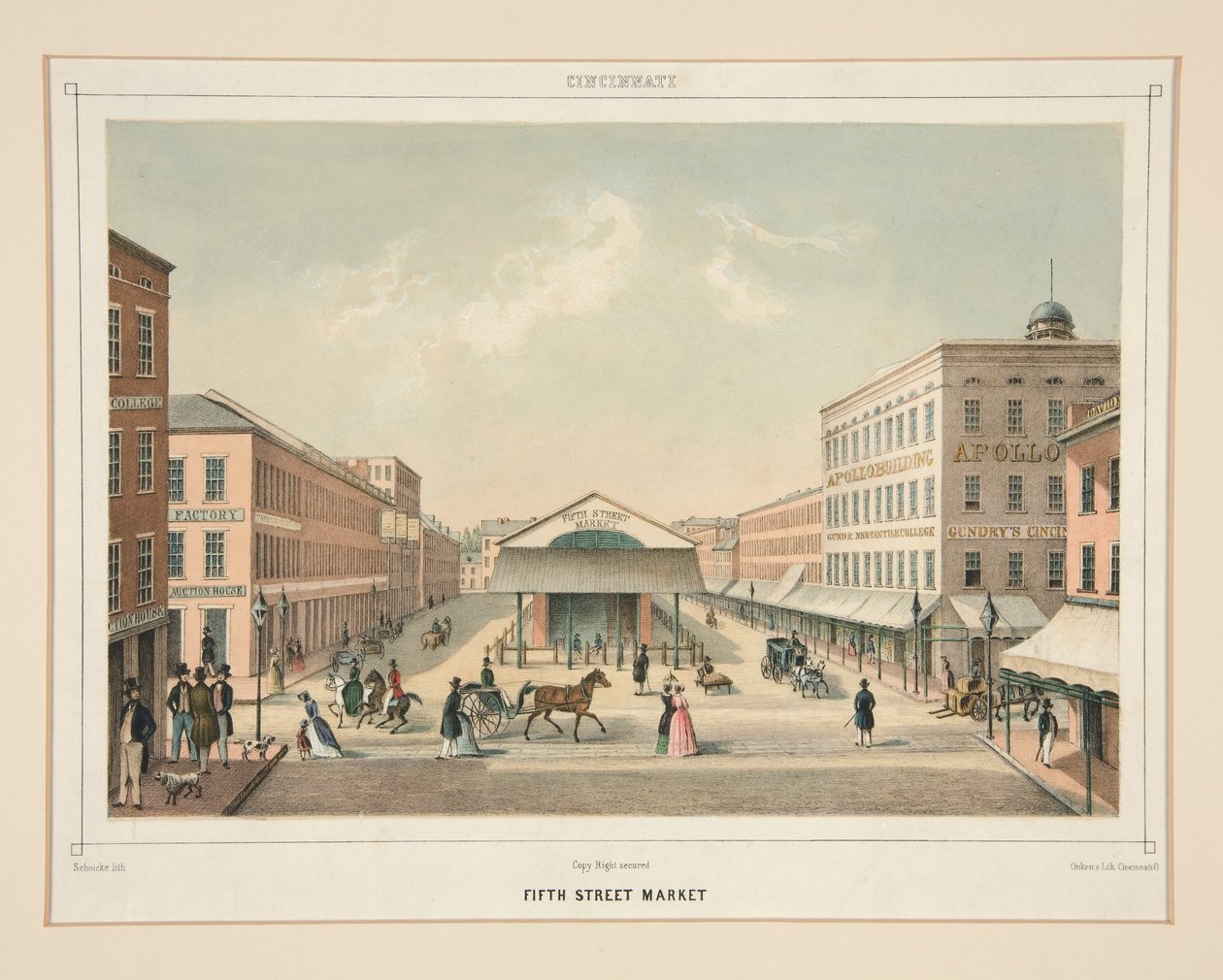 Mercato di Fifth Street, Cincinnati da Unknown