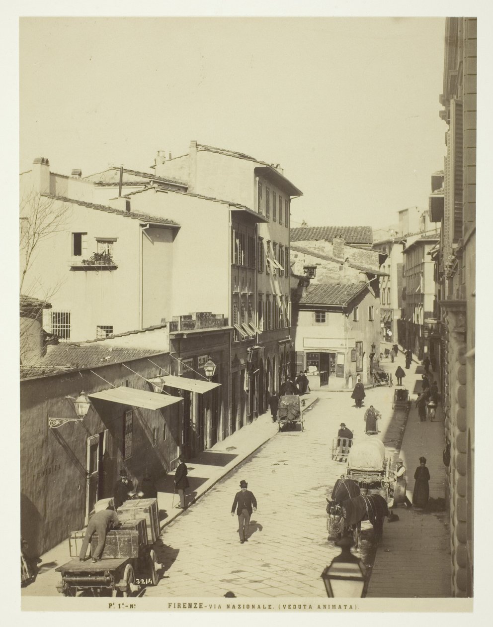 Firenze, via Nazionale da Unknown