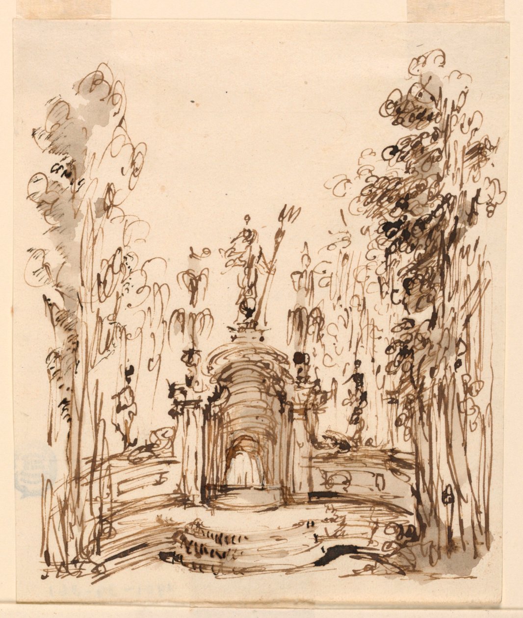 Fontana in un parco da Unknown