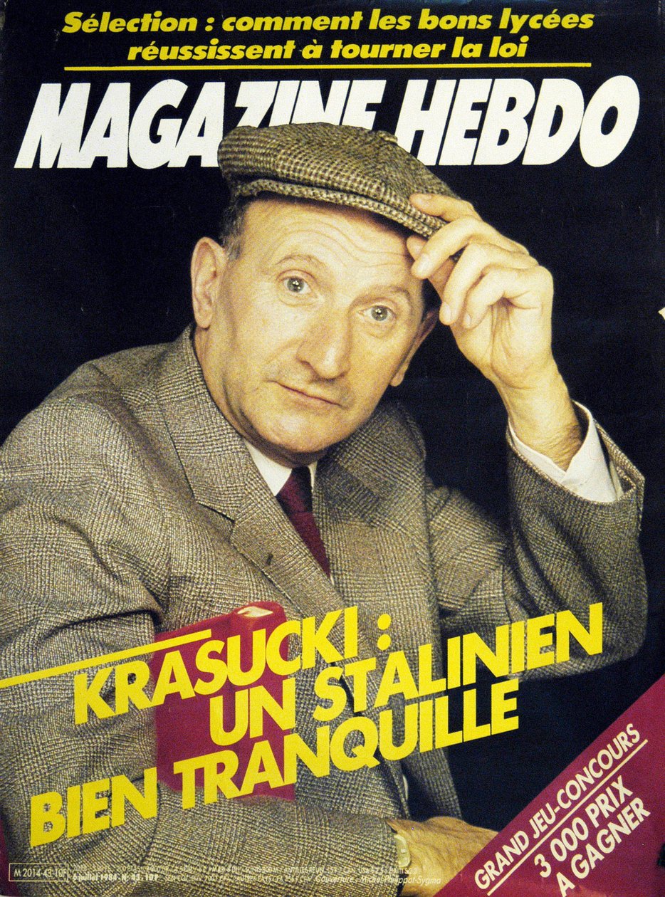Rivista Hebdo: Krasucki da Unknown