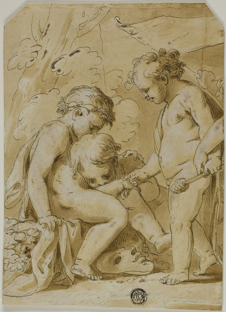 Baccanale di putti da Unknown