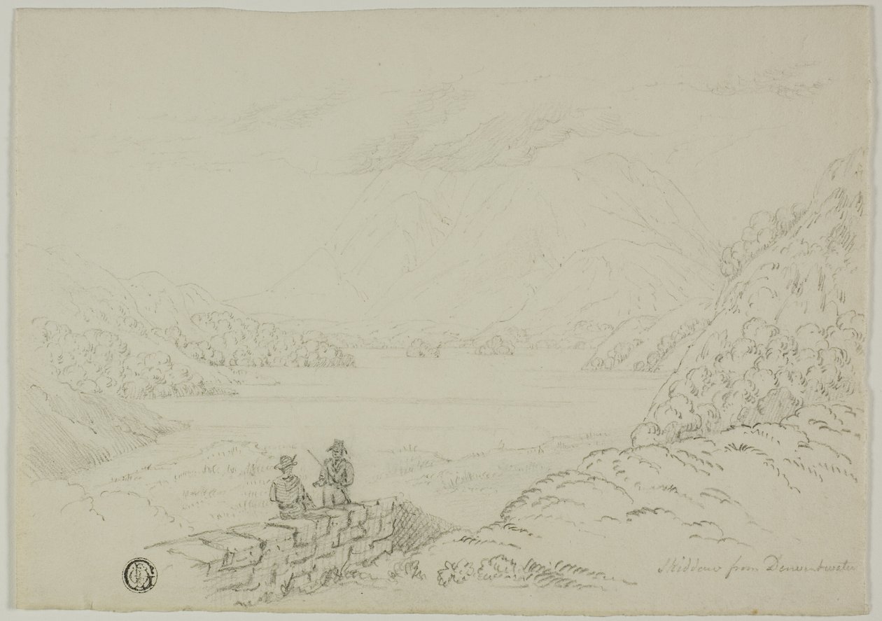 Skiddaw da Derwentwater da Unknown