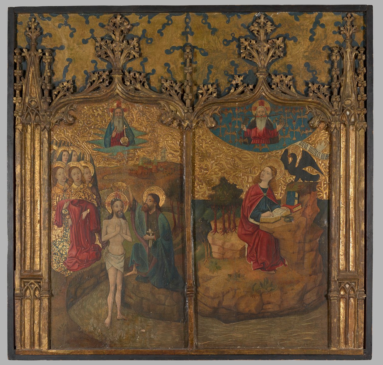 Il Battesimo di Cristo e San Giovanni da Unknown