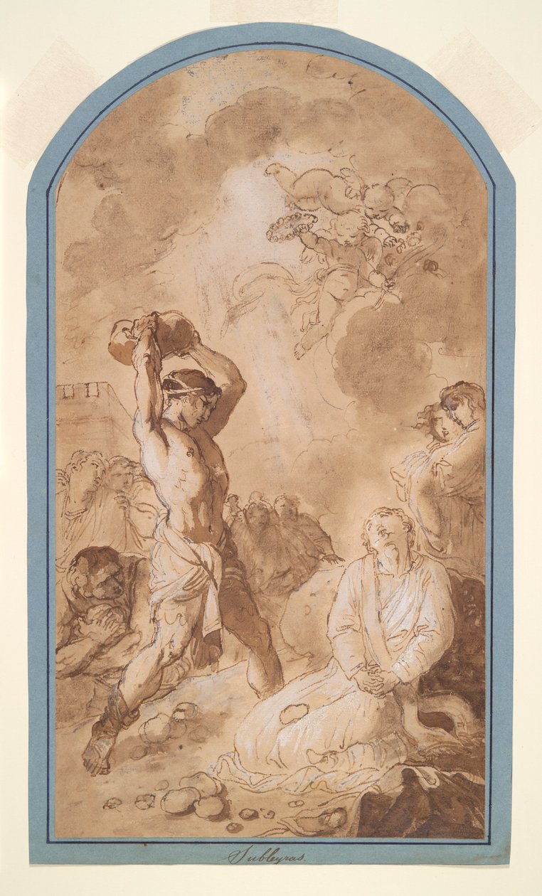 La Lapidazione di Santo Stefano da Unknown