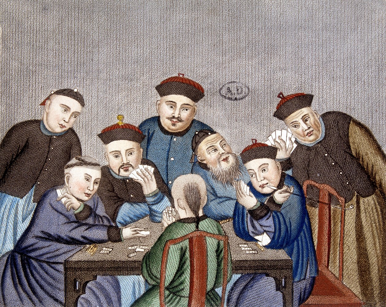 Carte da gioco cinesi da Unknown artist