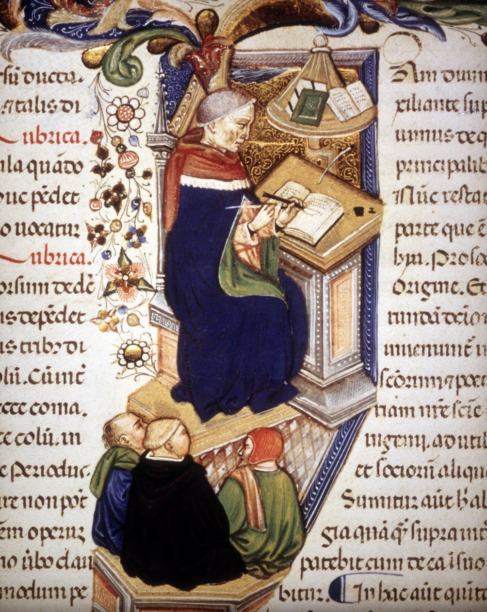 Monaco copista. Manoscritto del XV secolo da Unknown artist