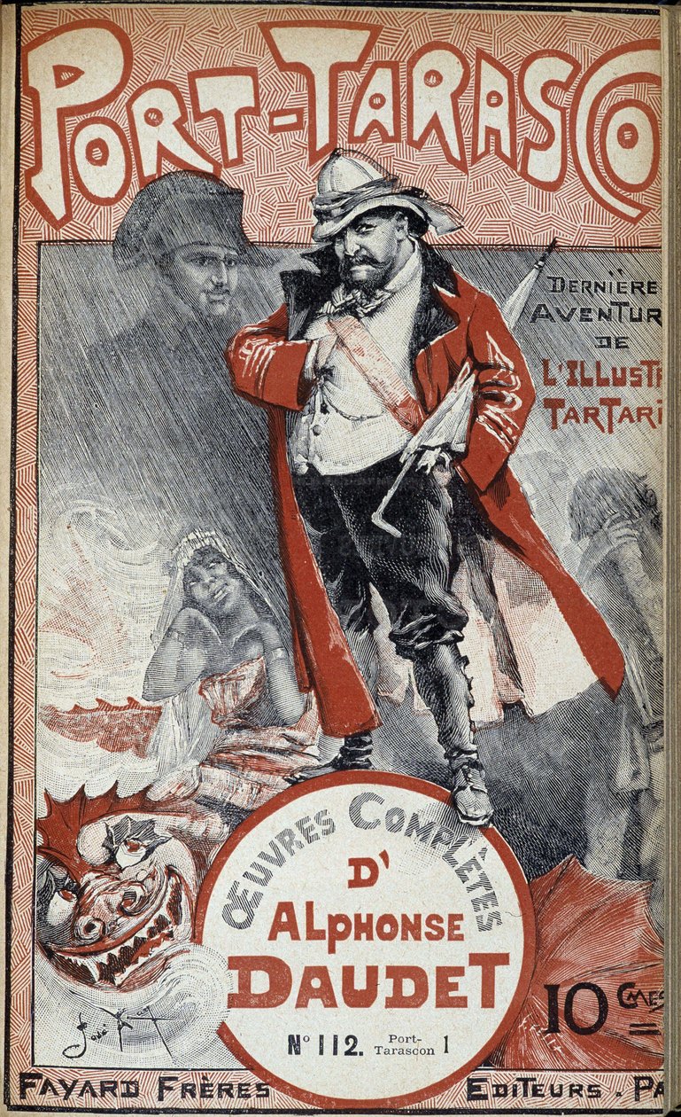 Copertina di "Port Tarascon" di Daudet da Unknown artist