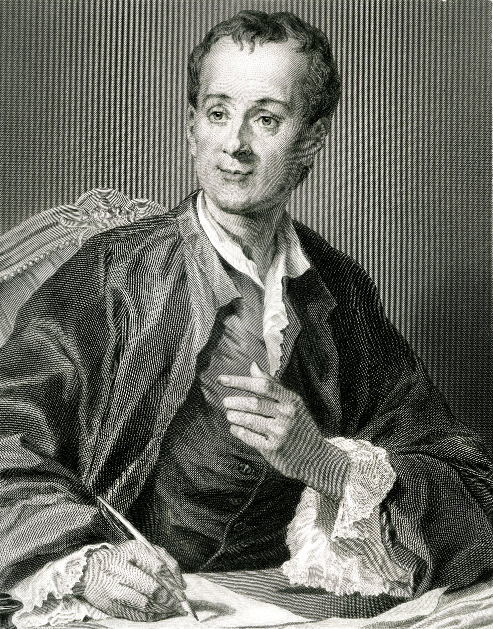 Denis Diderot da Unknown artist