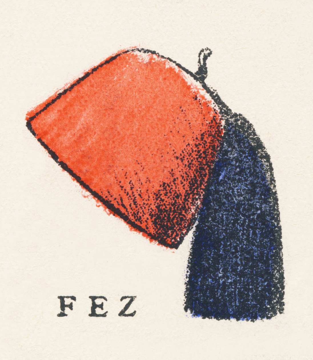 F: fez da Unknown artist